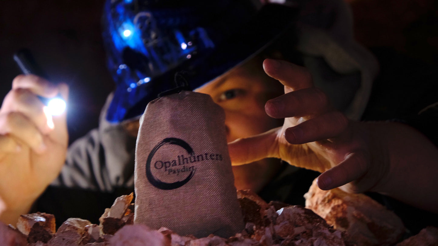 Opal Hunters Boulder Opal Paydirt