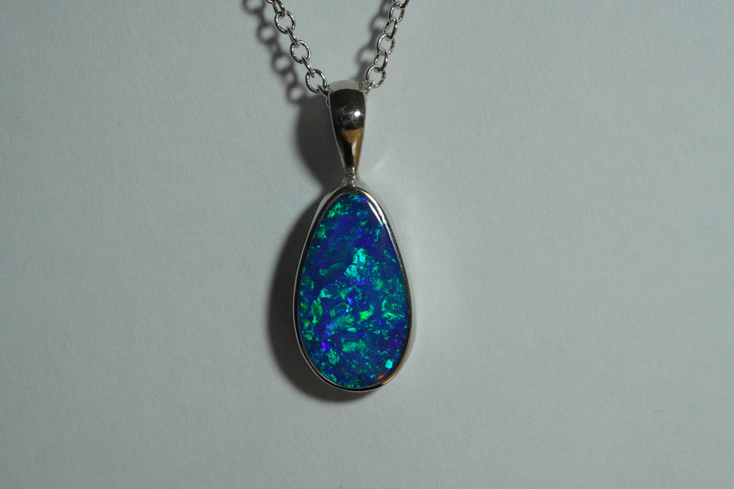 Australian Opal Pendant | Gift For Women October Birthstone