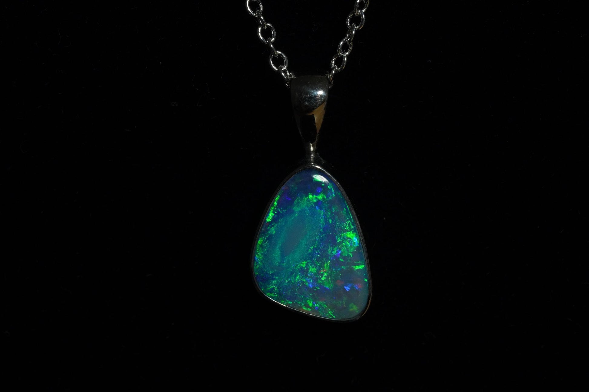 Australian Opal Pendant | Gift For Women October Birthstone