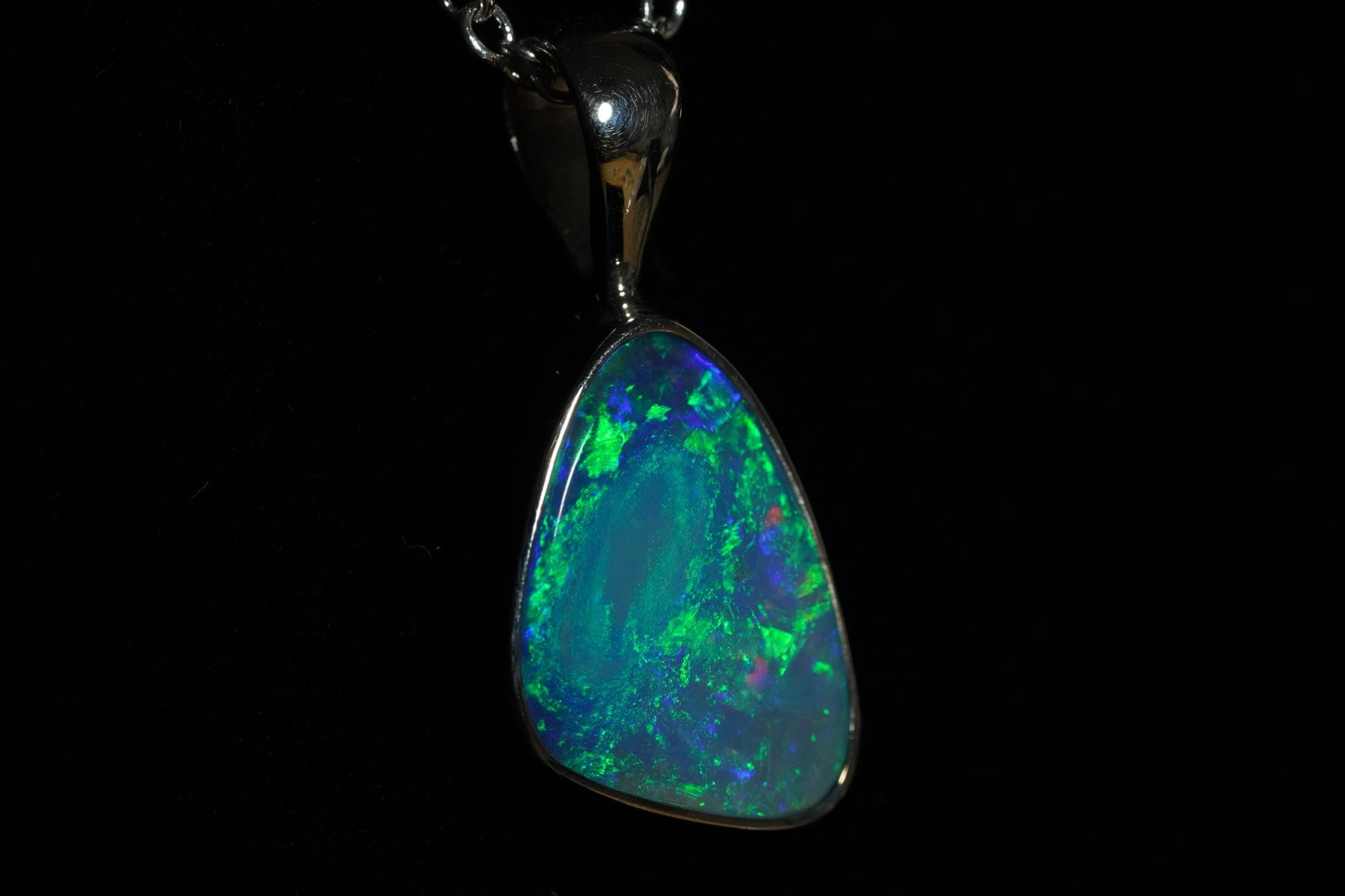 Australian Opal Pendant | Gift For Women October Birthstone