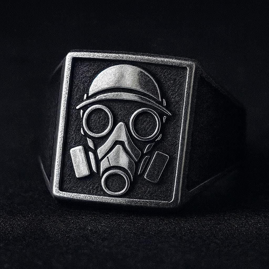 Offical Young Guns Opal Hunters Mens Ring