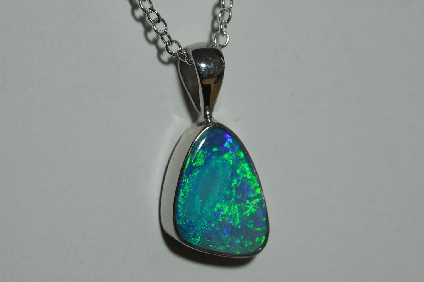Australian Opal Pendant | Gift For Women October Birthstone