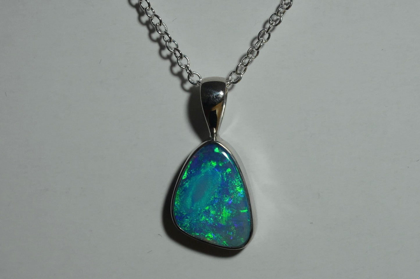 Australian Opal Pendant | Gift For Women October Birthstone
