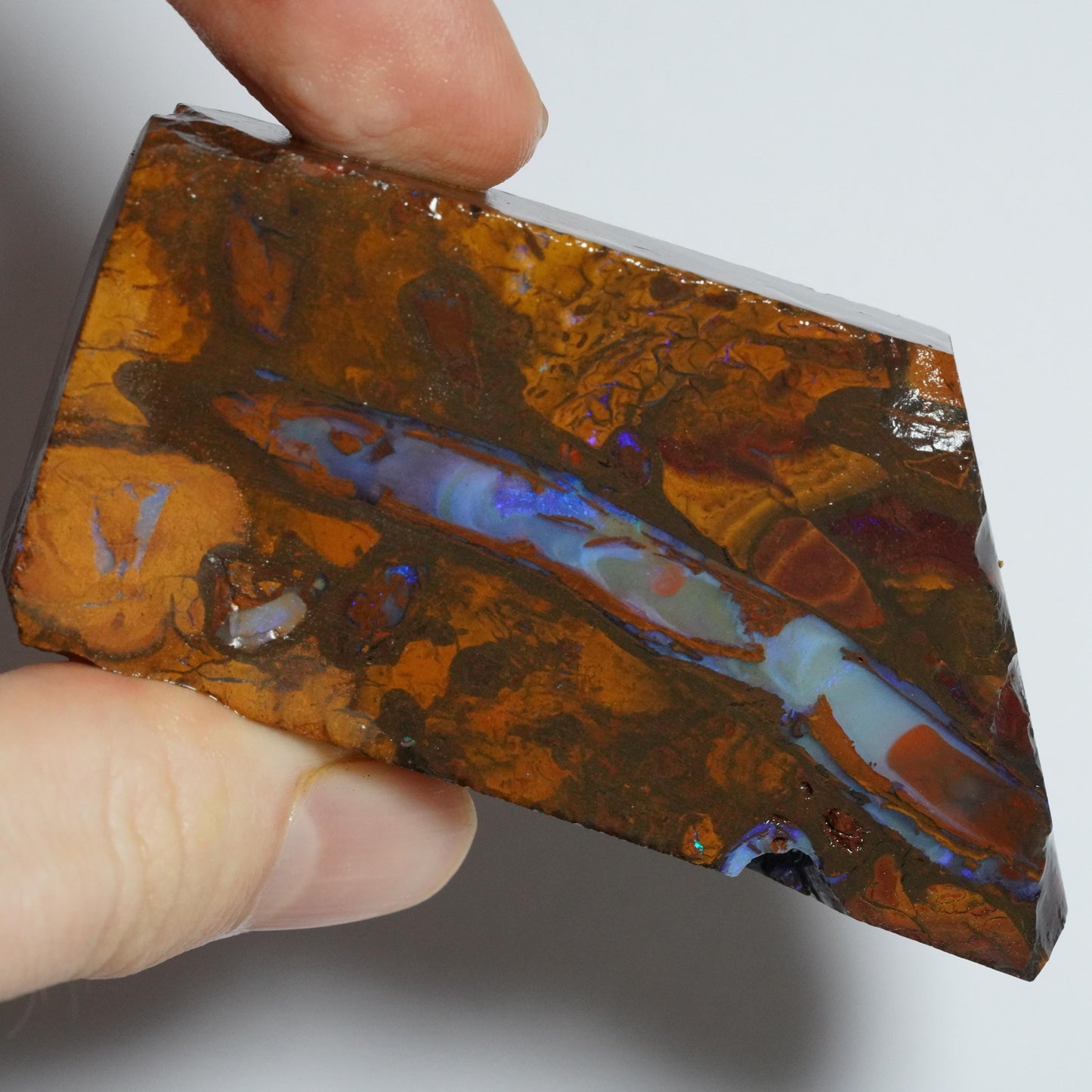 Boulder Opal Slab