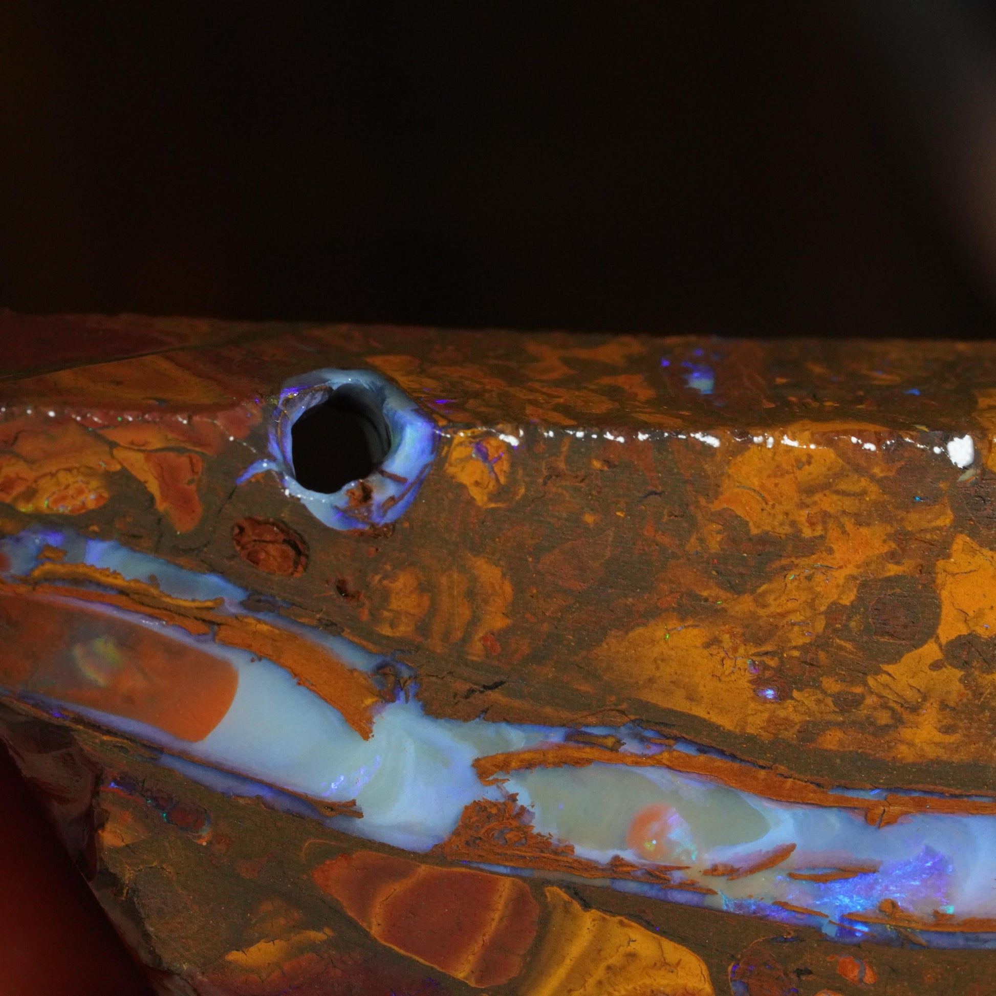 Boulder Opal Slab