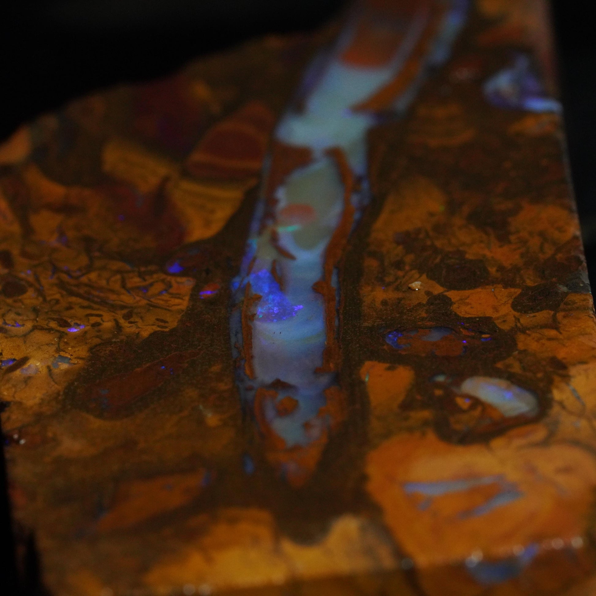 Boulder Opal Slab