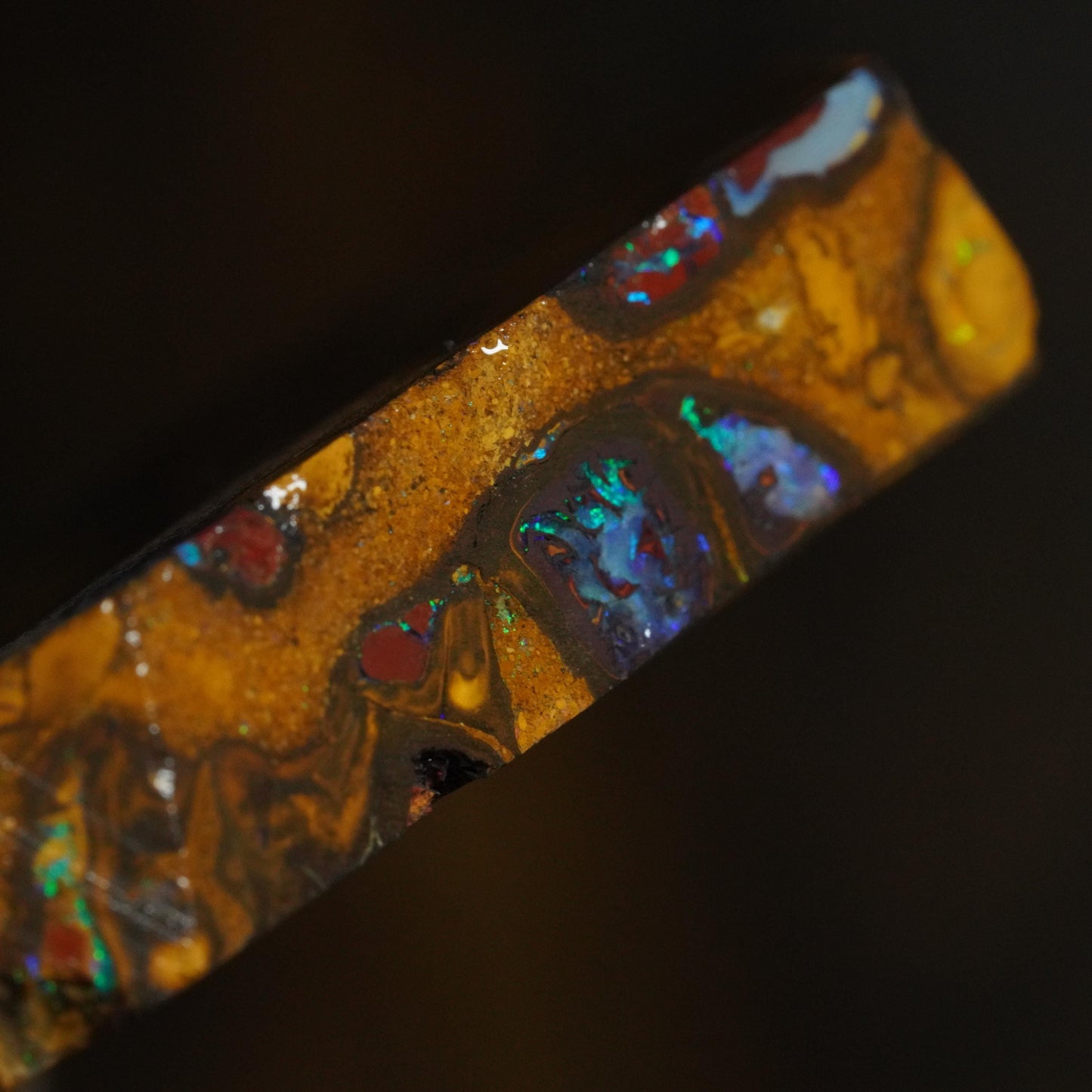 Boulder Opal Slab