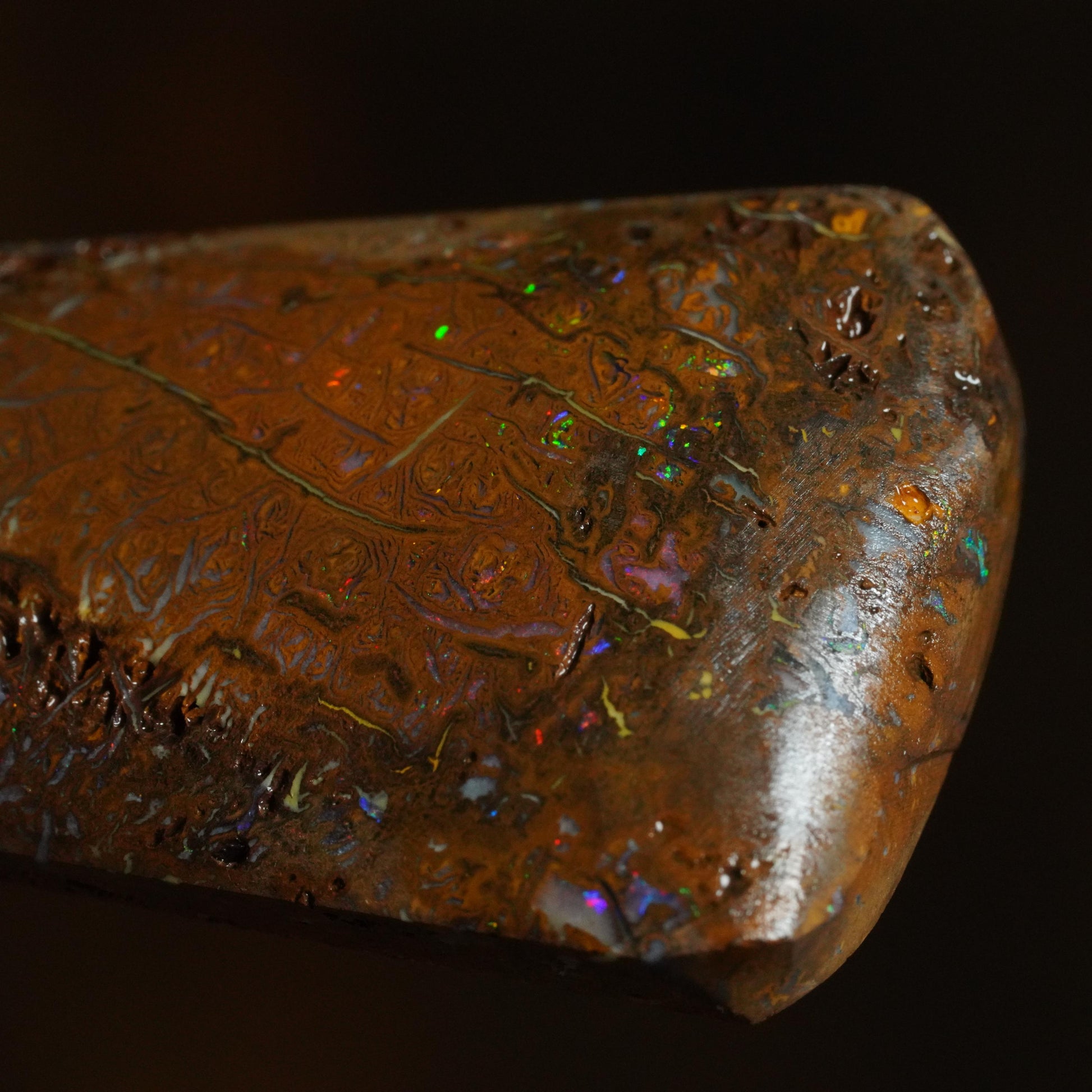 Boulder Opal Rub