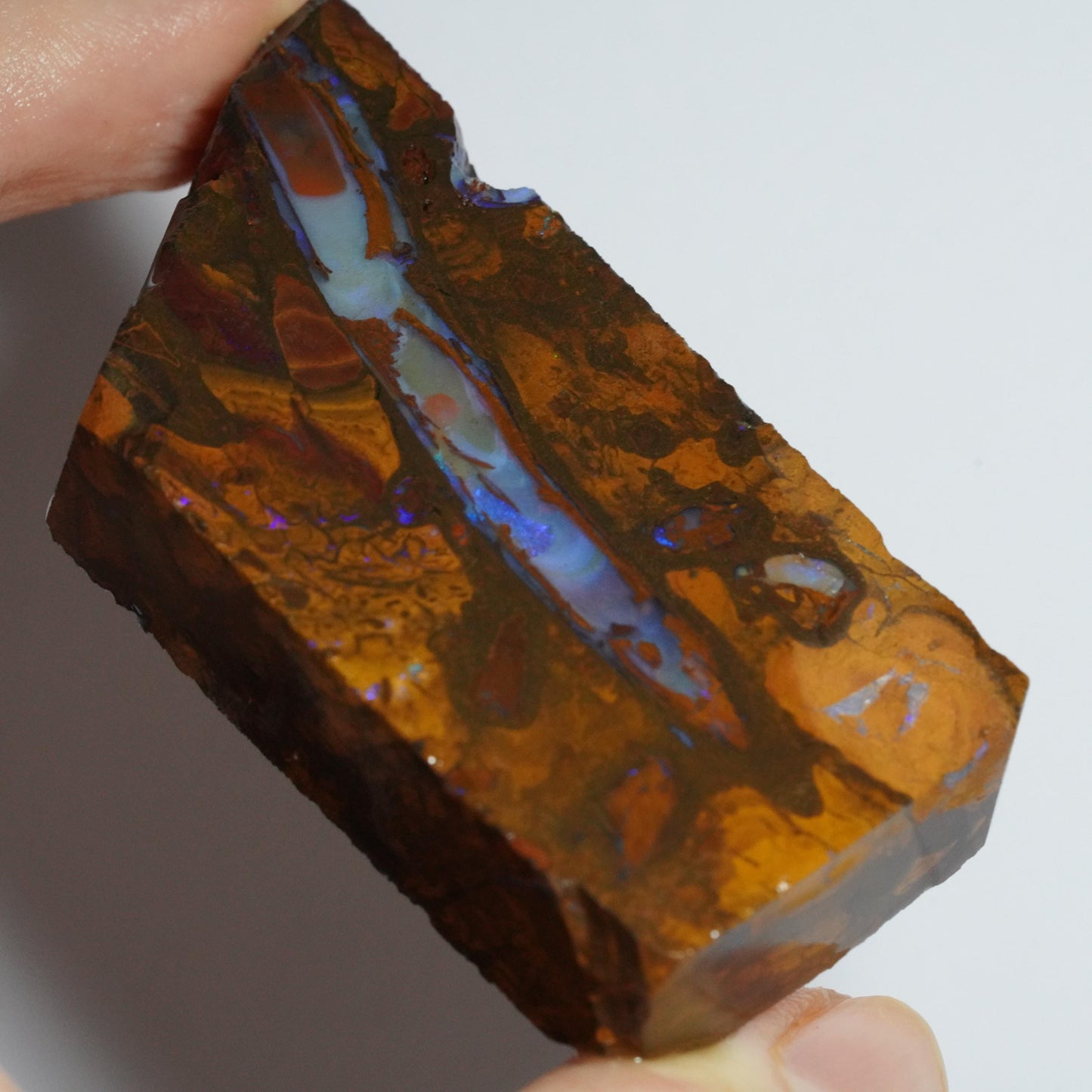 Boulder Opal Slab