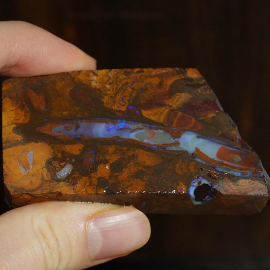 Boulder Opal Slab
