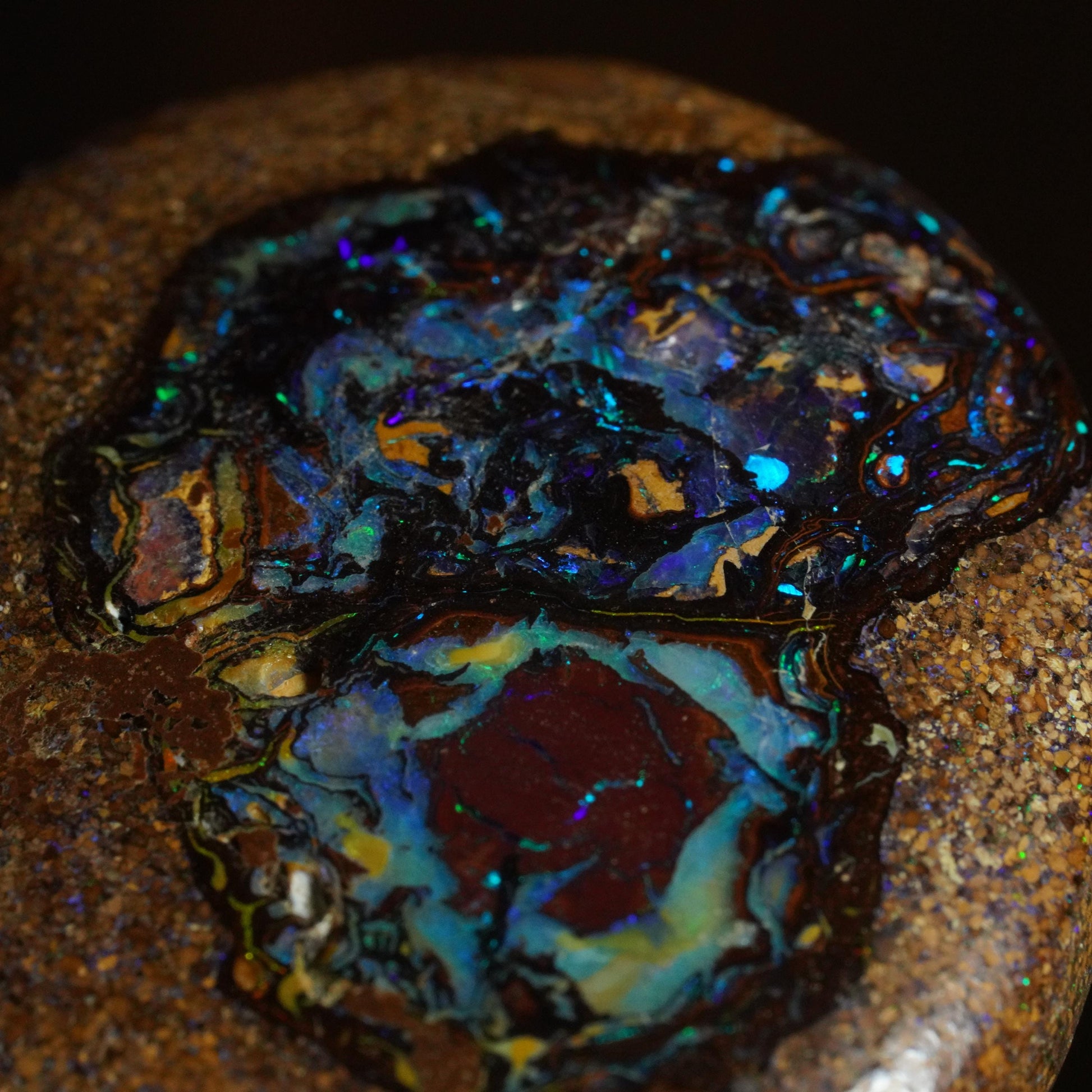 Boulder Opal Cut Stone