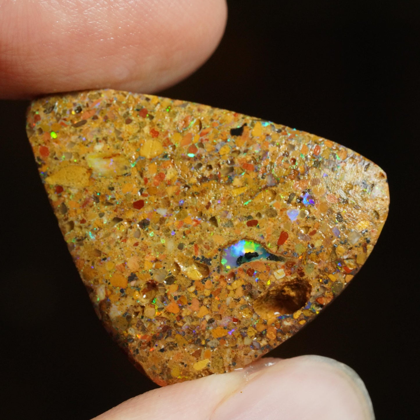 Boulder Opal Rub