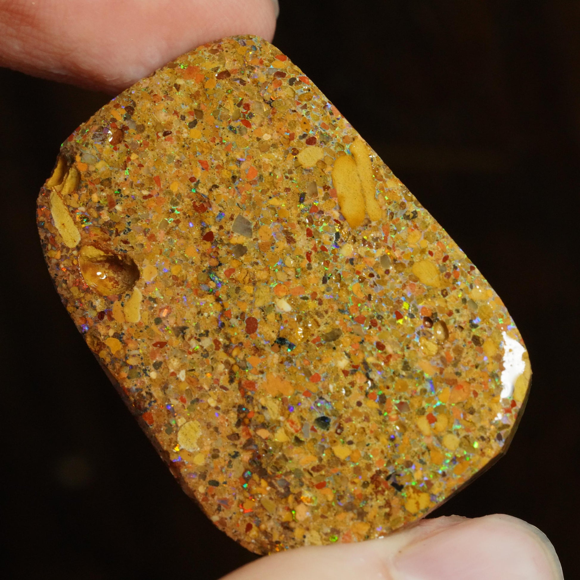 Boulder Opal Rub