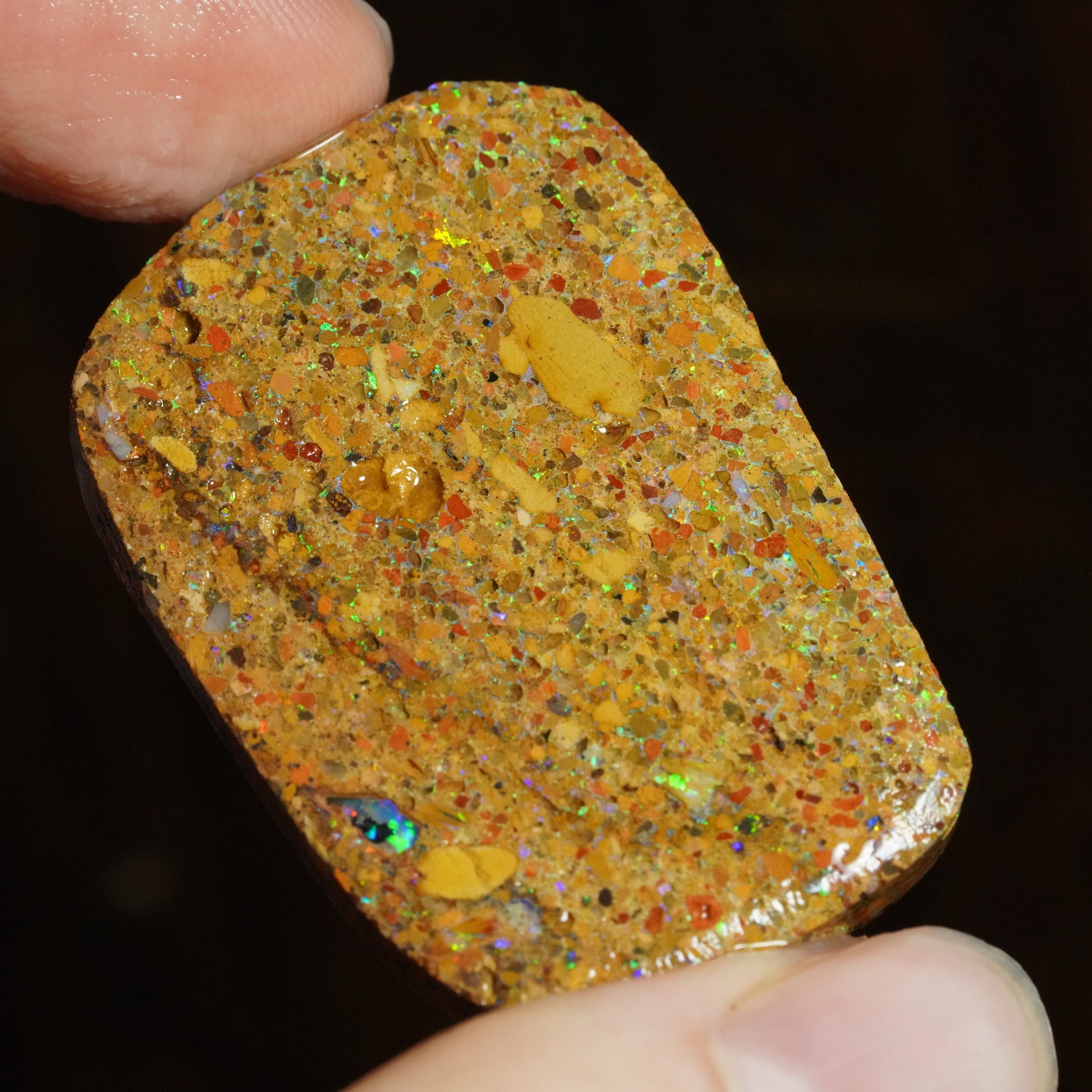 Boulder Opal Rub