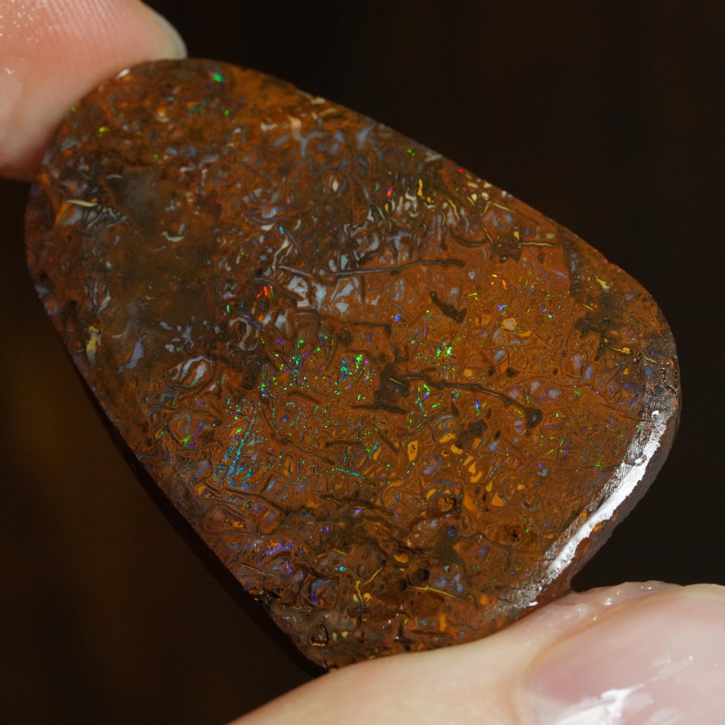 Boulder Opal Rub