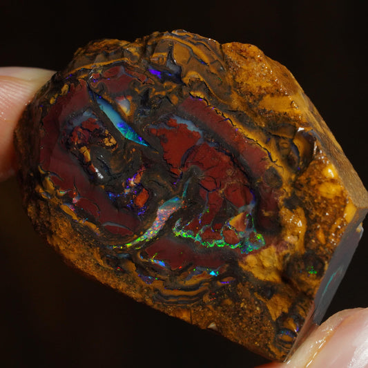 Boulder Opal Slab
