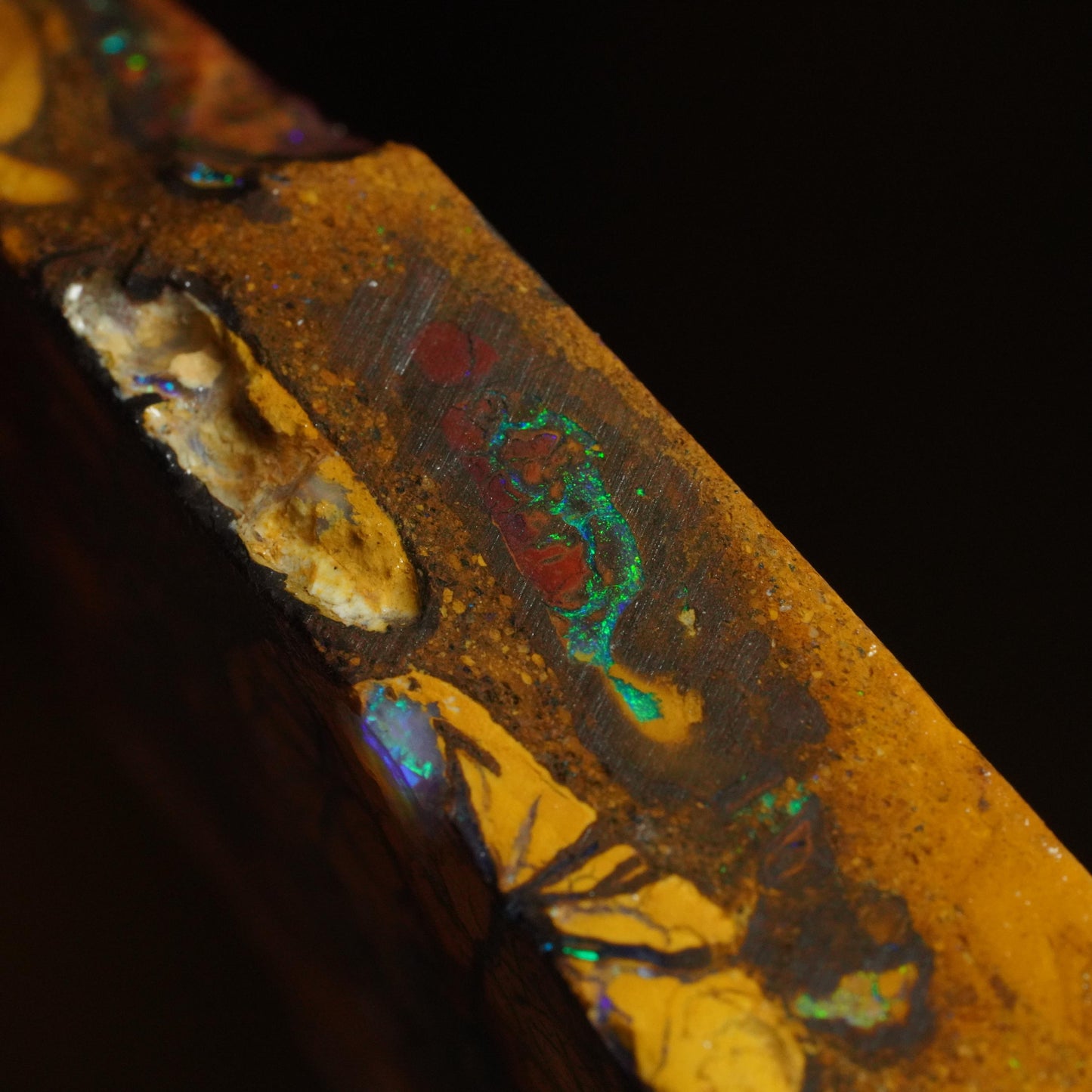 Boulder Opal Slab