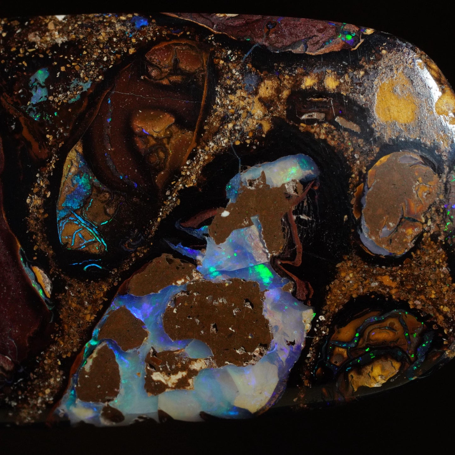 Boulder Opal Cut Stone