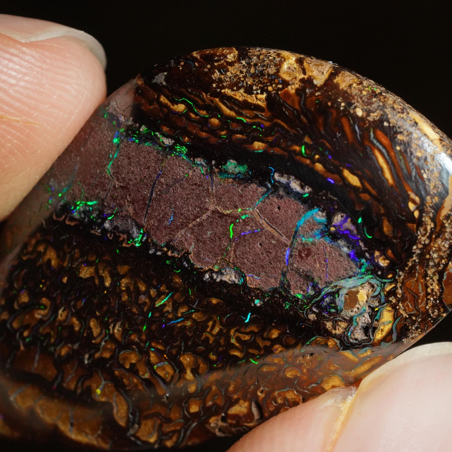 Boulder Opal Cut Stone