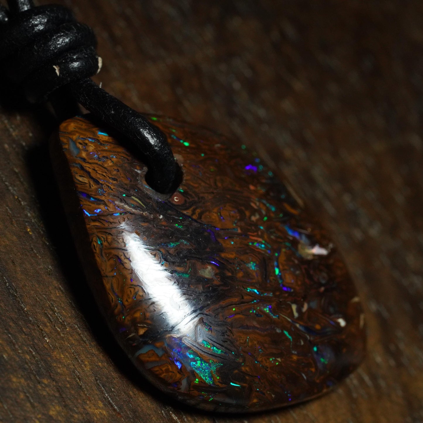 Boulder Opal Pendant