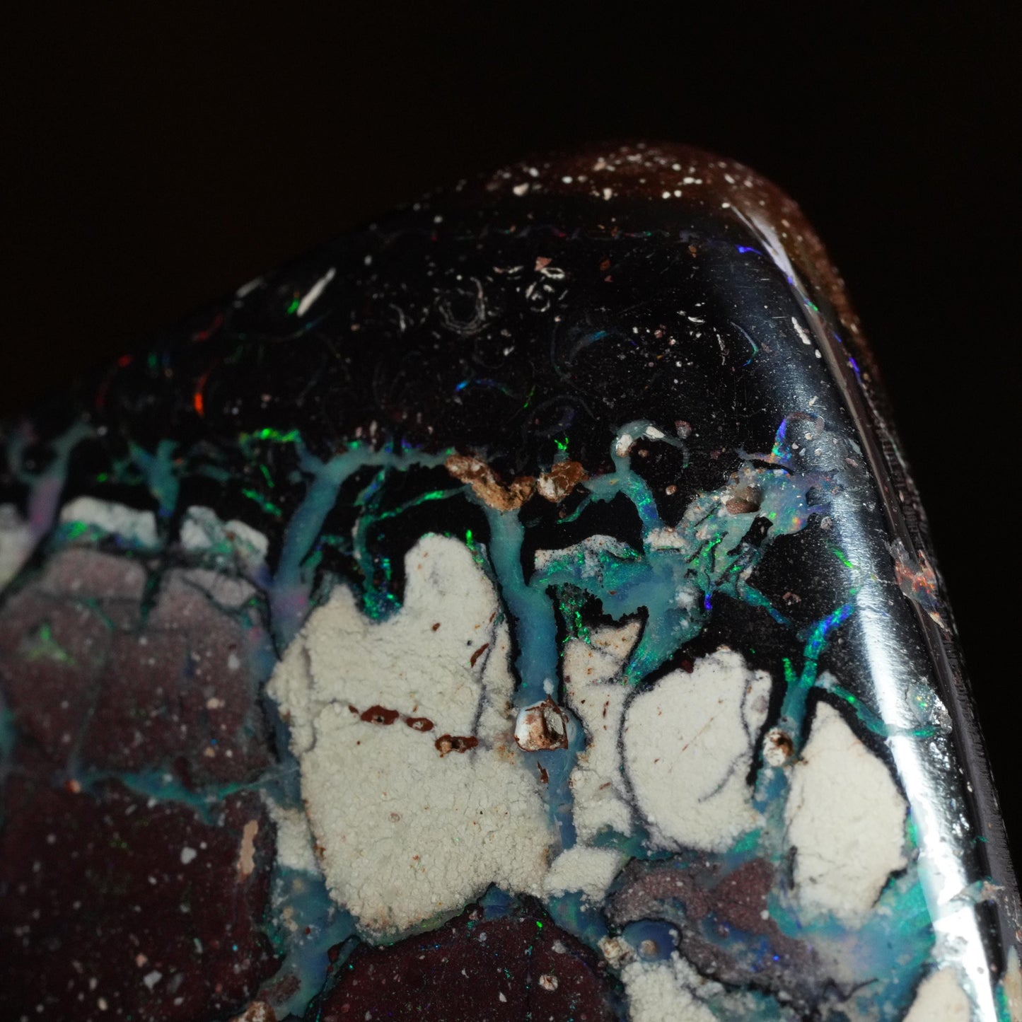 Boulder Opal Cut Stone