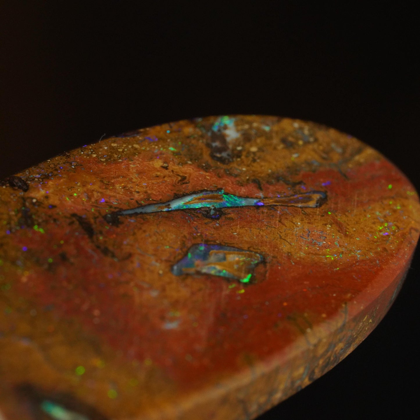 Boulder Opal Cut Stone