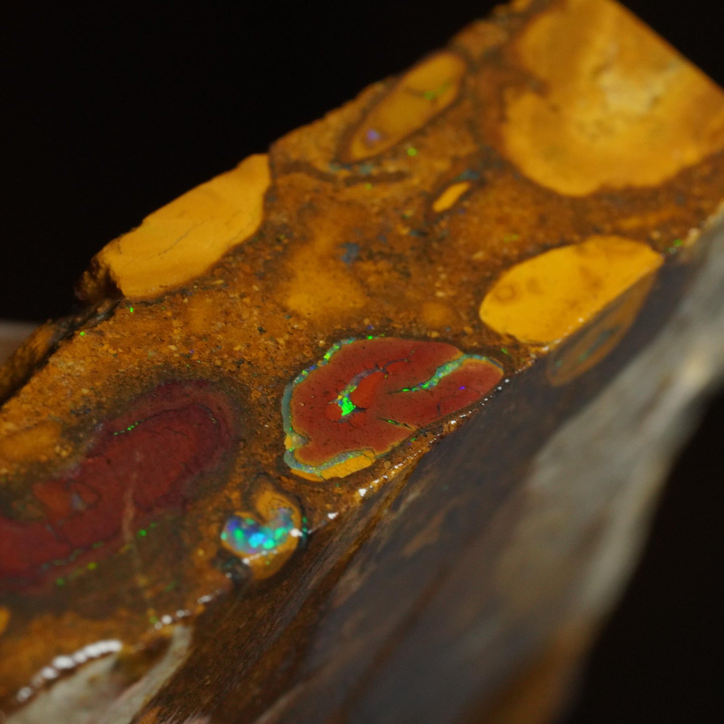 Boulder Opal Slab
