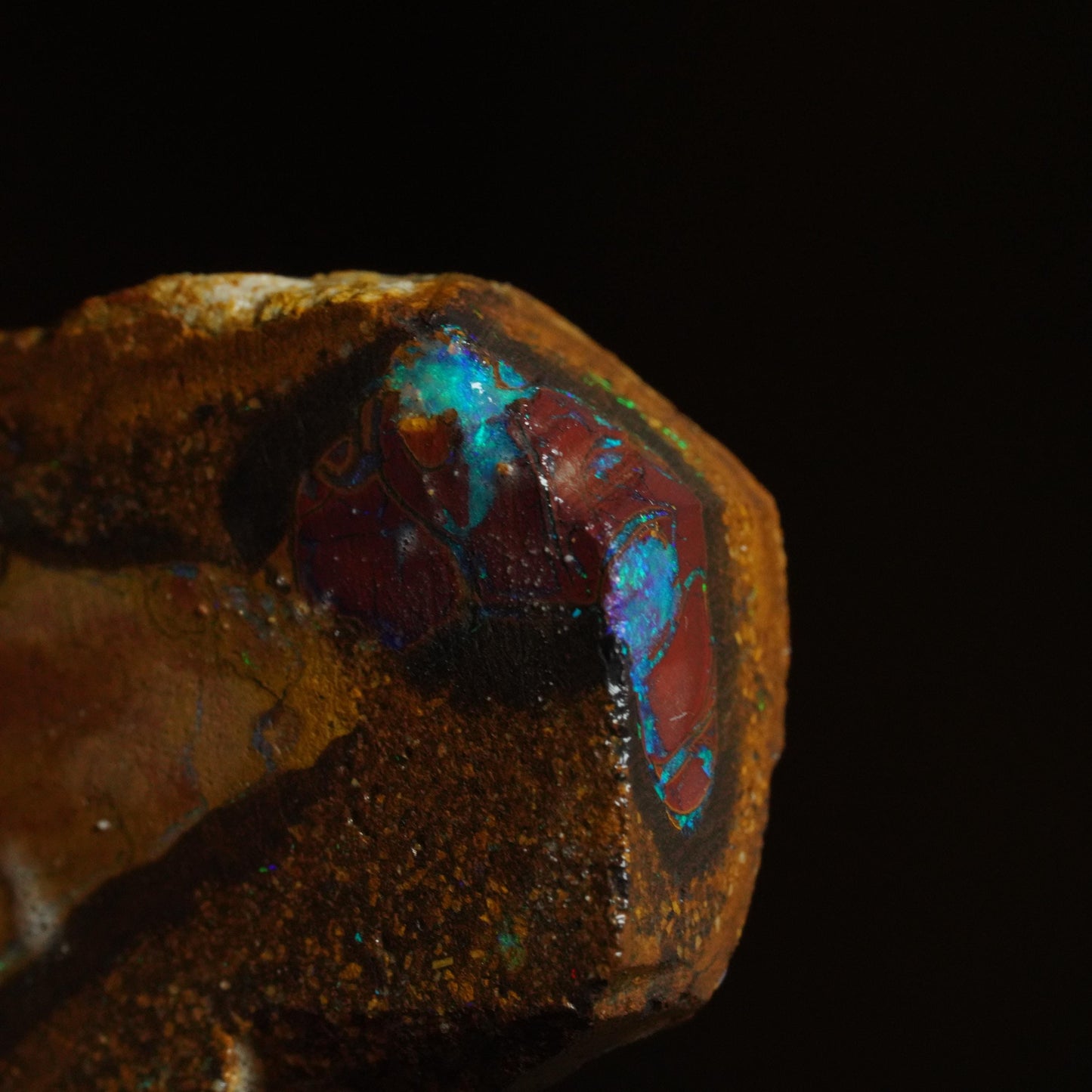 Boulder Opal Slab