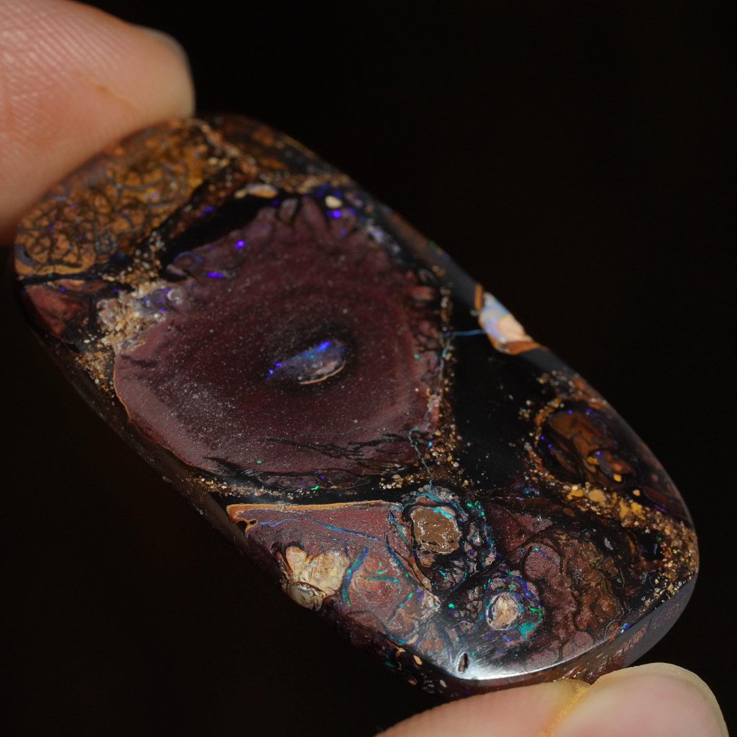Boulder Opal Cut Stone