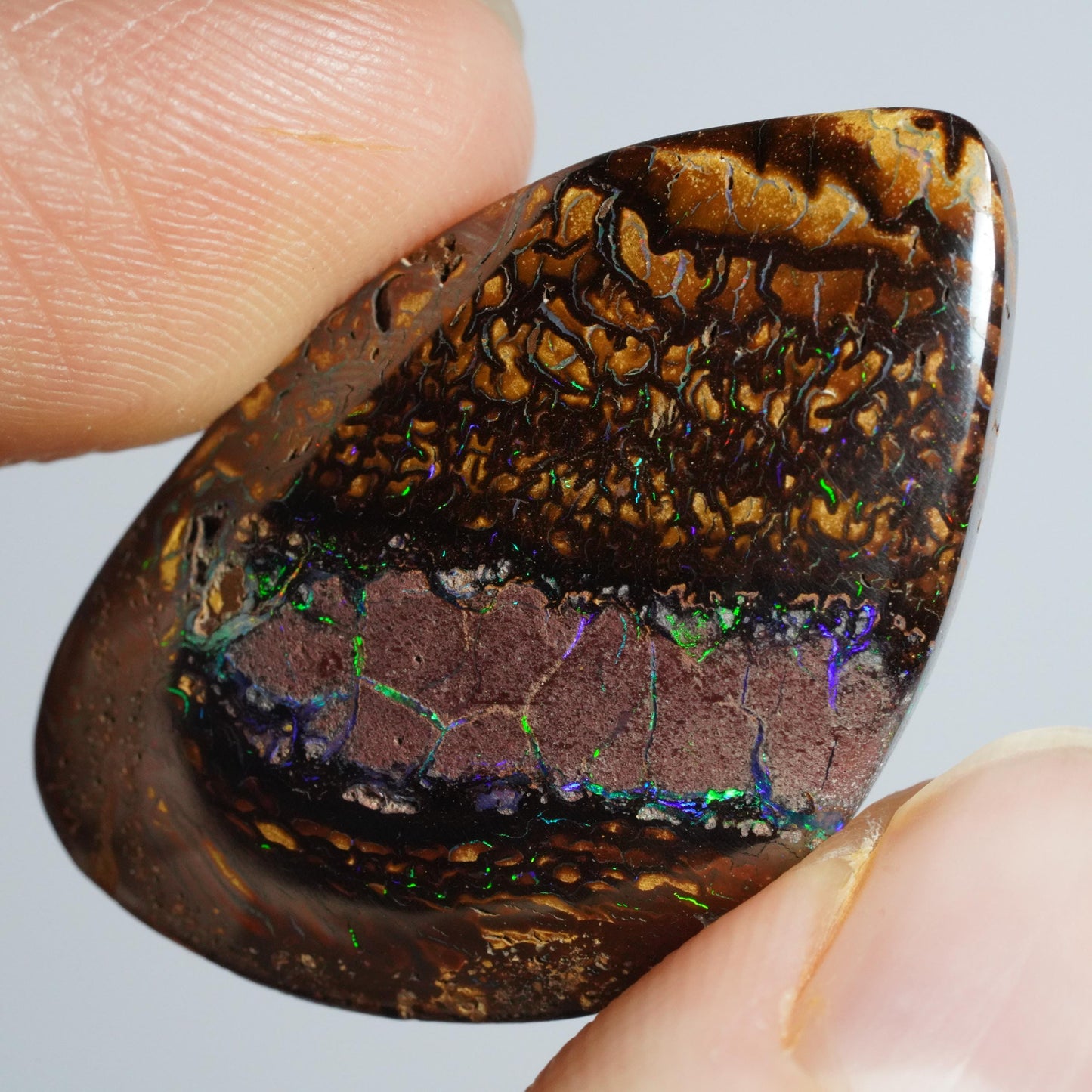 Boulder Opal Cut Stone
