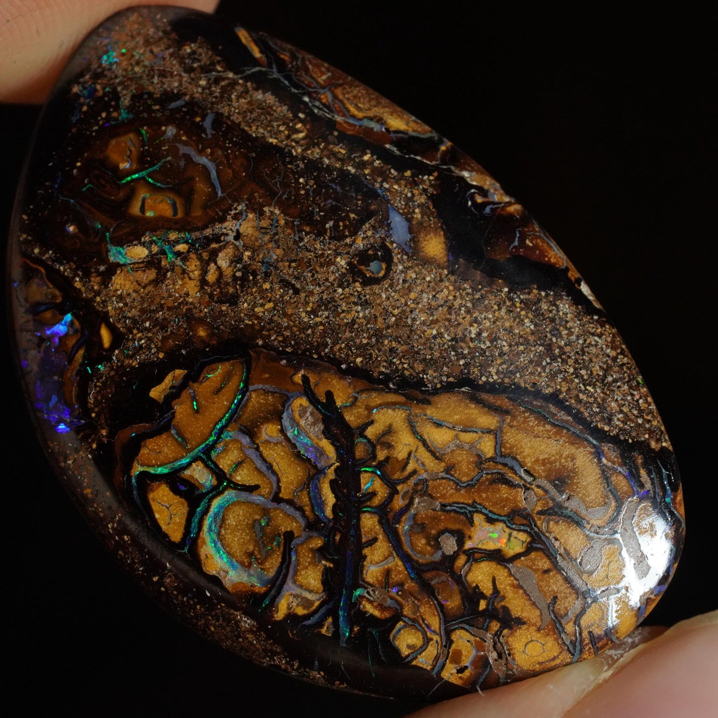 Boulder Opal Cut Stone