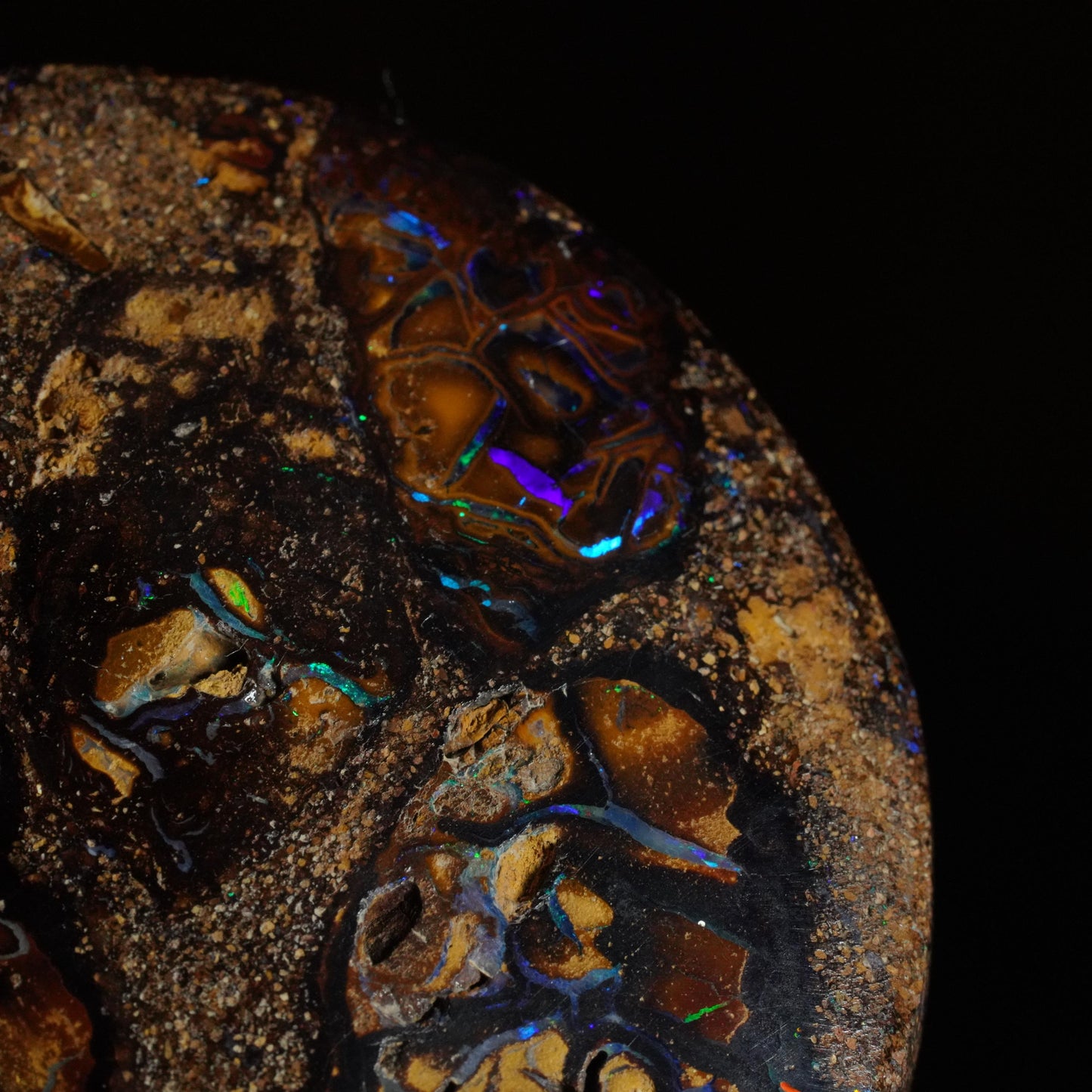 Boulder Opal Cut Stone
