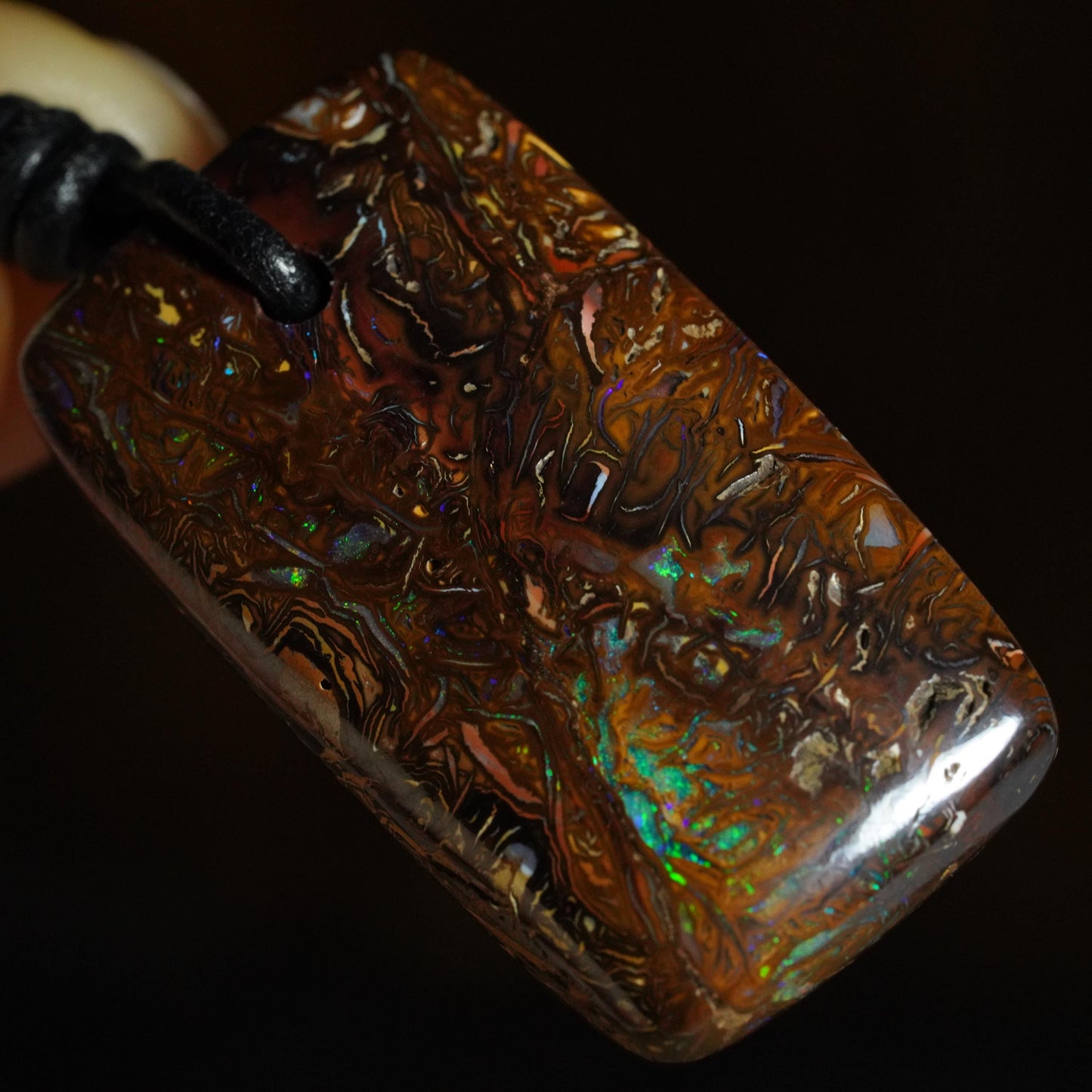 Boulder Opal Pendant