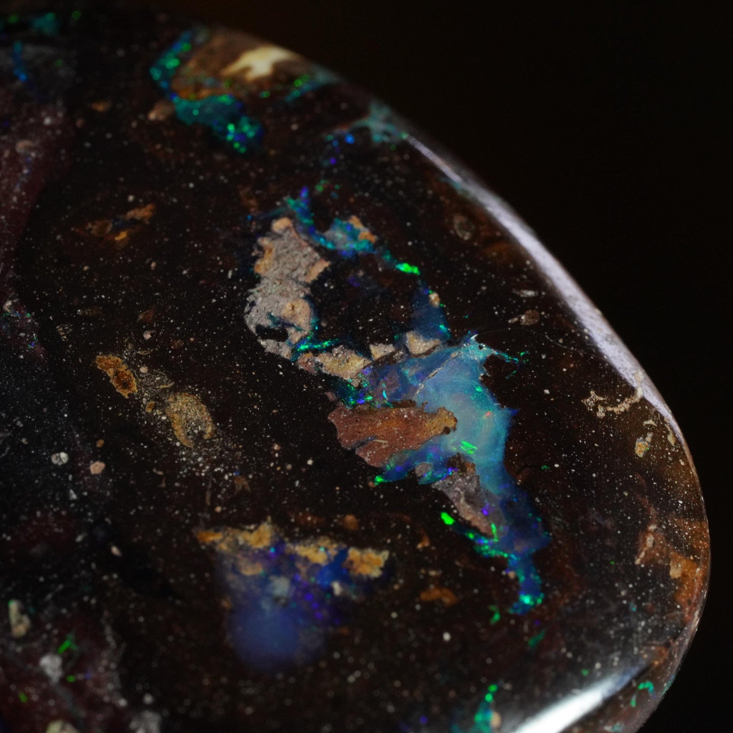 Boulder Opal Cut Stone