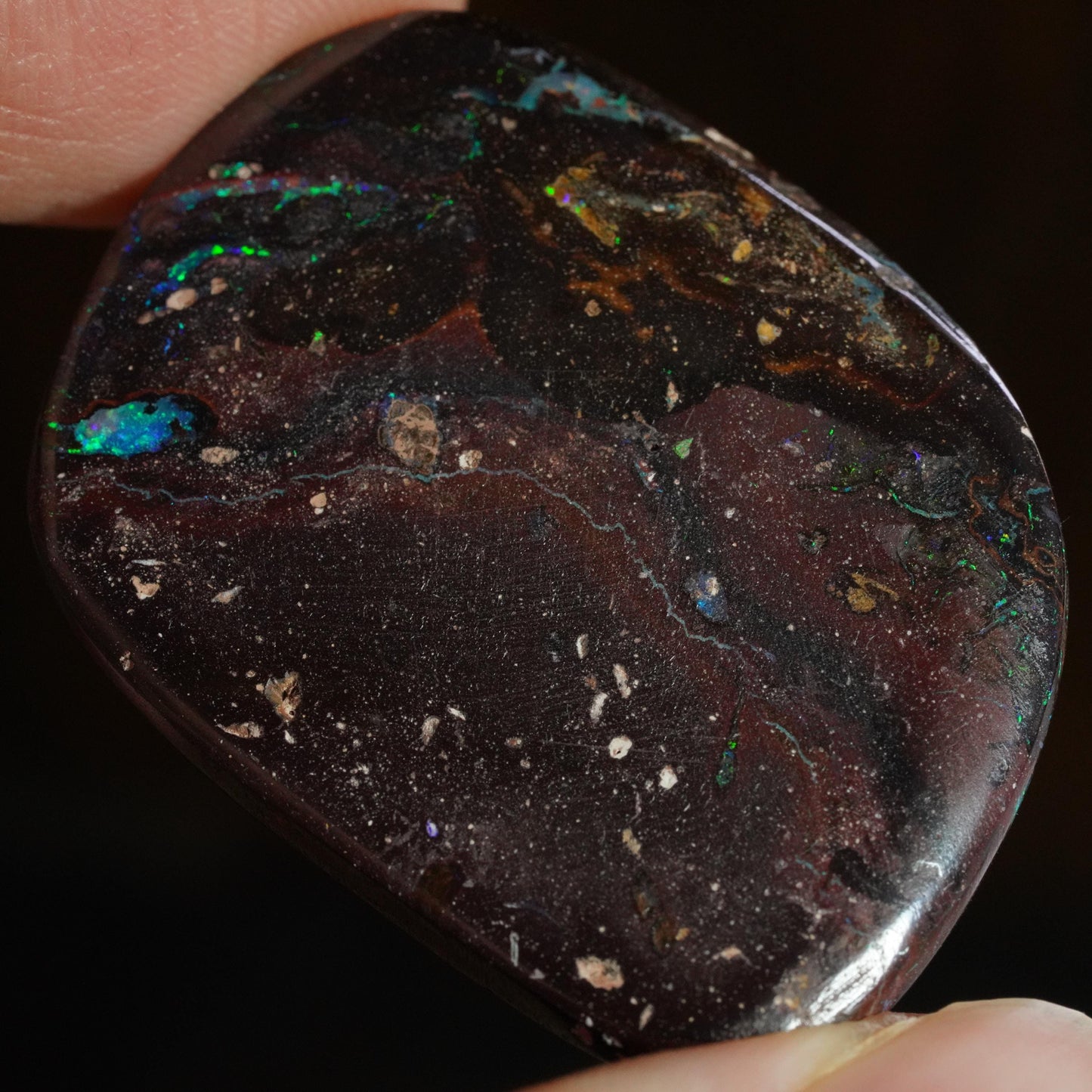 Boulder Opal Cut Stone