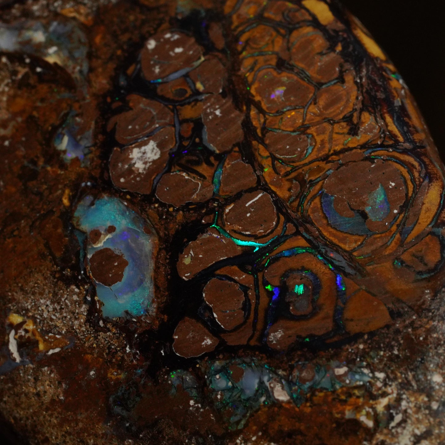 Boulder Opal Cut Stone