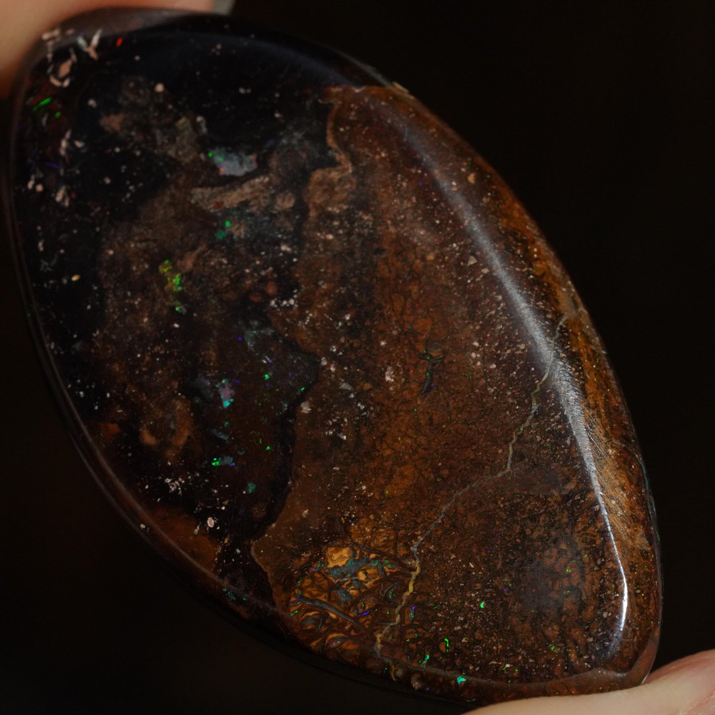 Boulder Opal Cut Stone