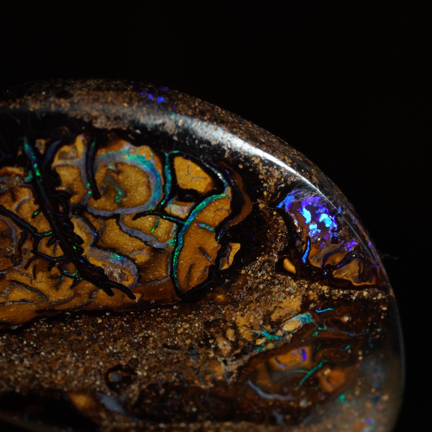 Boulder Opal Cut Stone