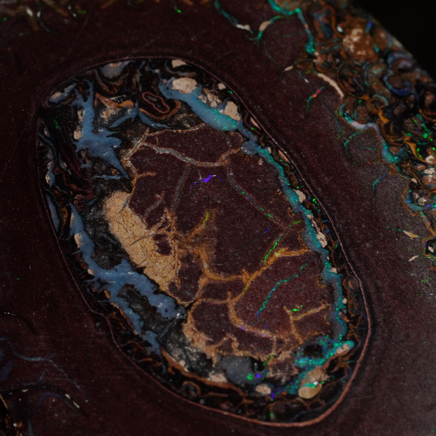 Boulder Opal Cut Stone