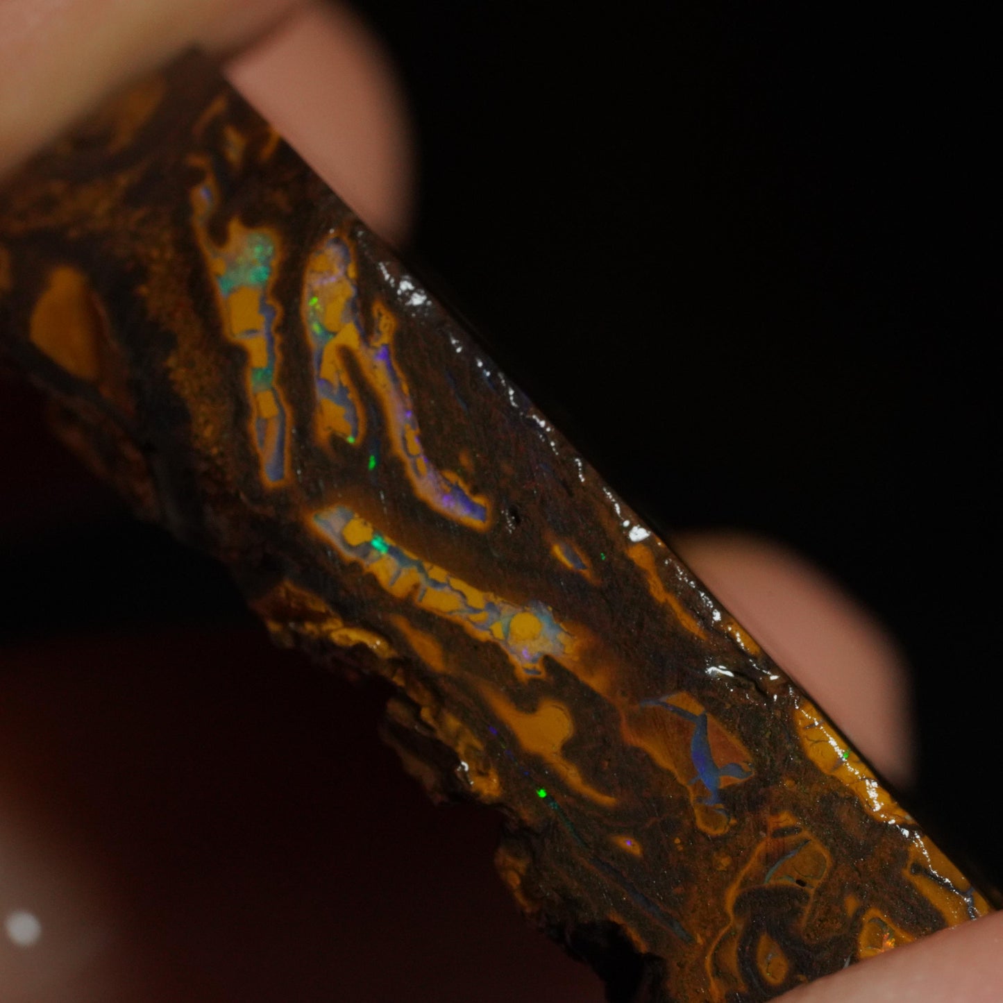 Boulder Opal Slab