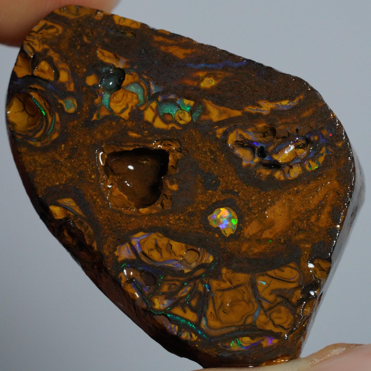 Boulder Opal Slab