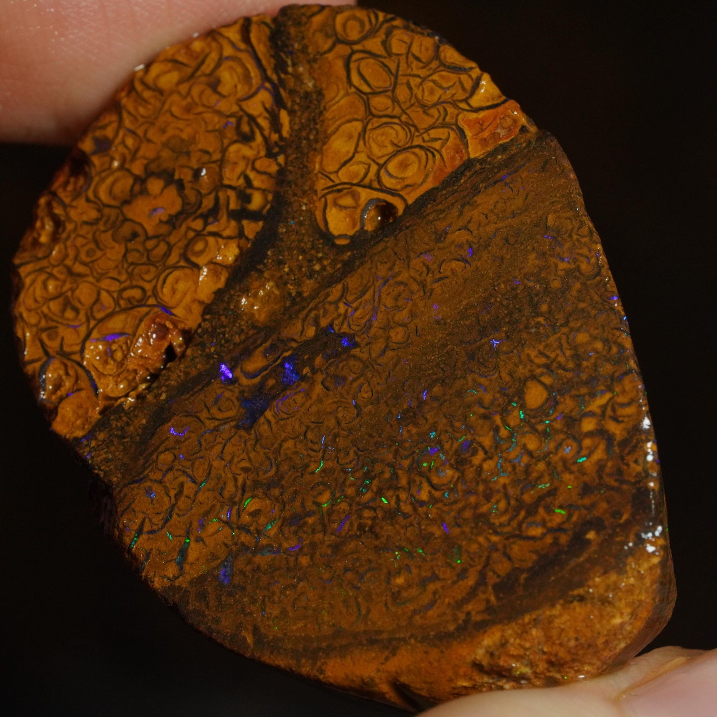 Boulder Opal Slab