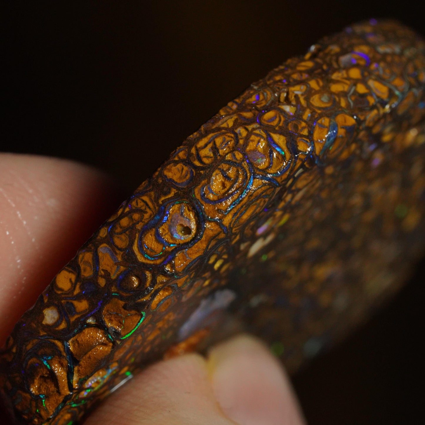 Boulder Opal Slab