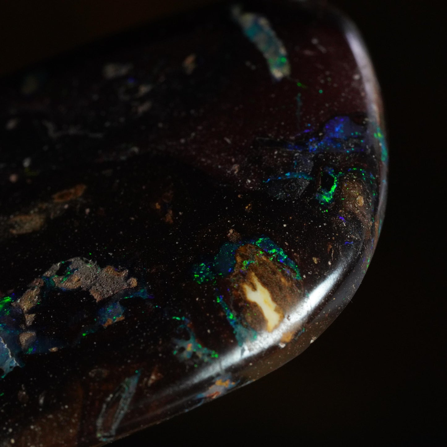 Boulder Opal Cut Stone