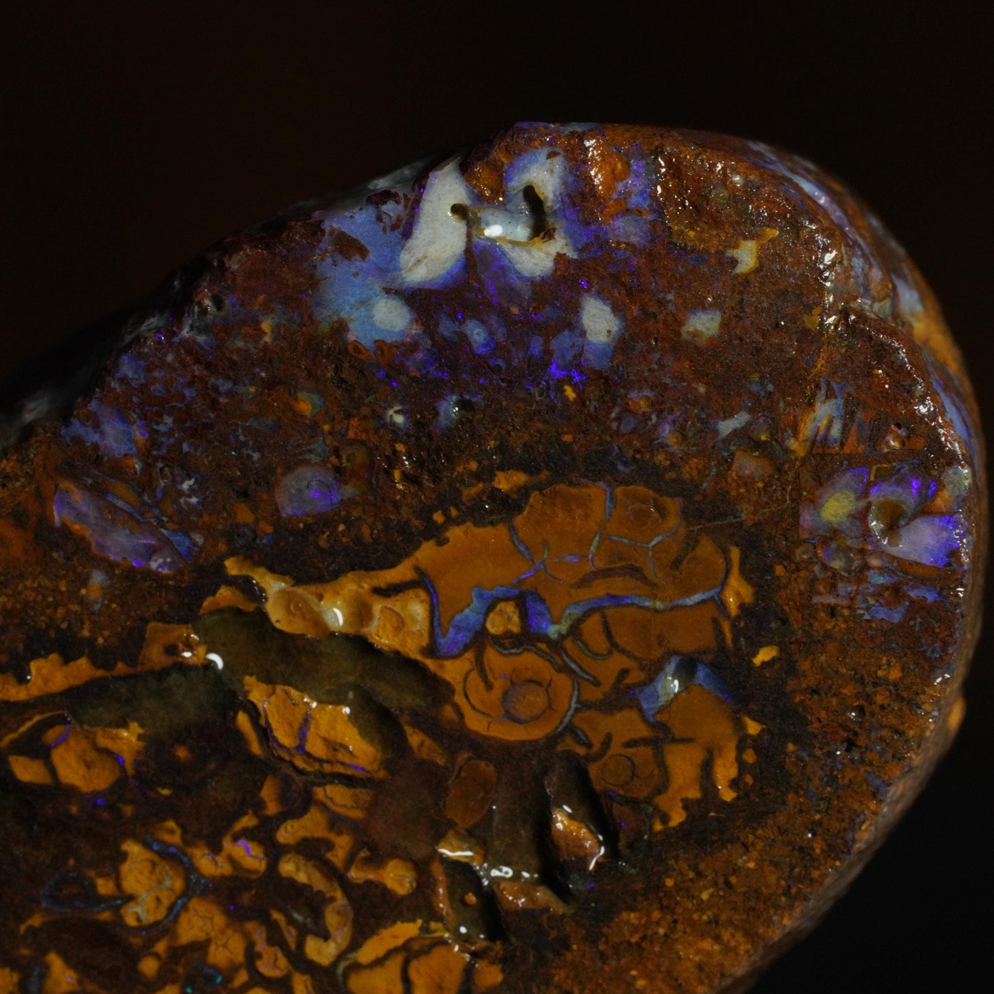 Boulder Opal Slab