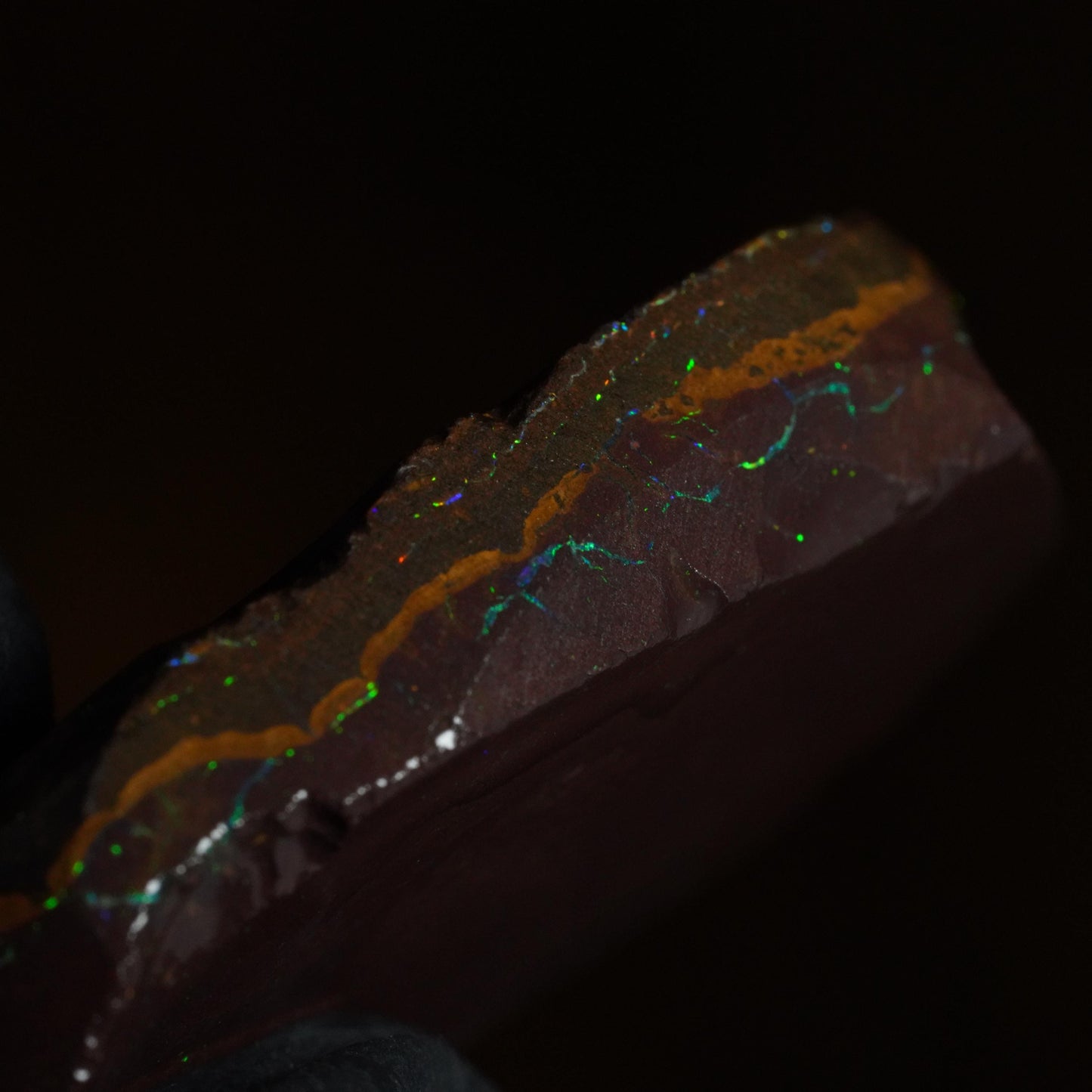 Boulder Opal Slab