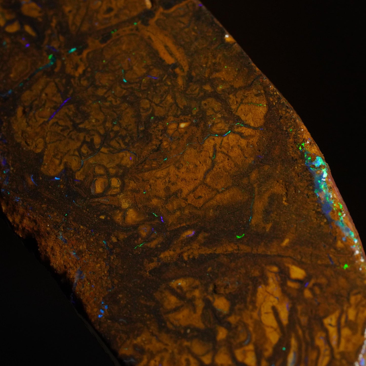Boulder Opal Slab