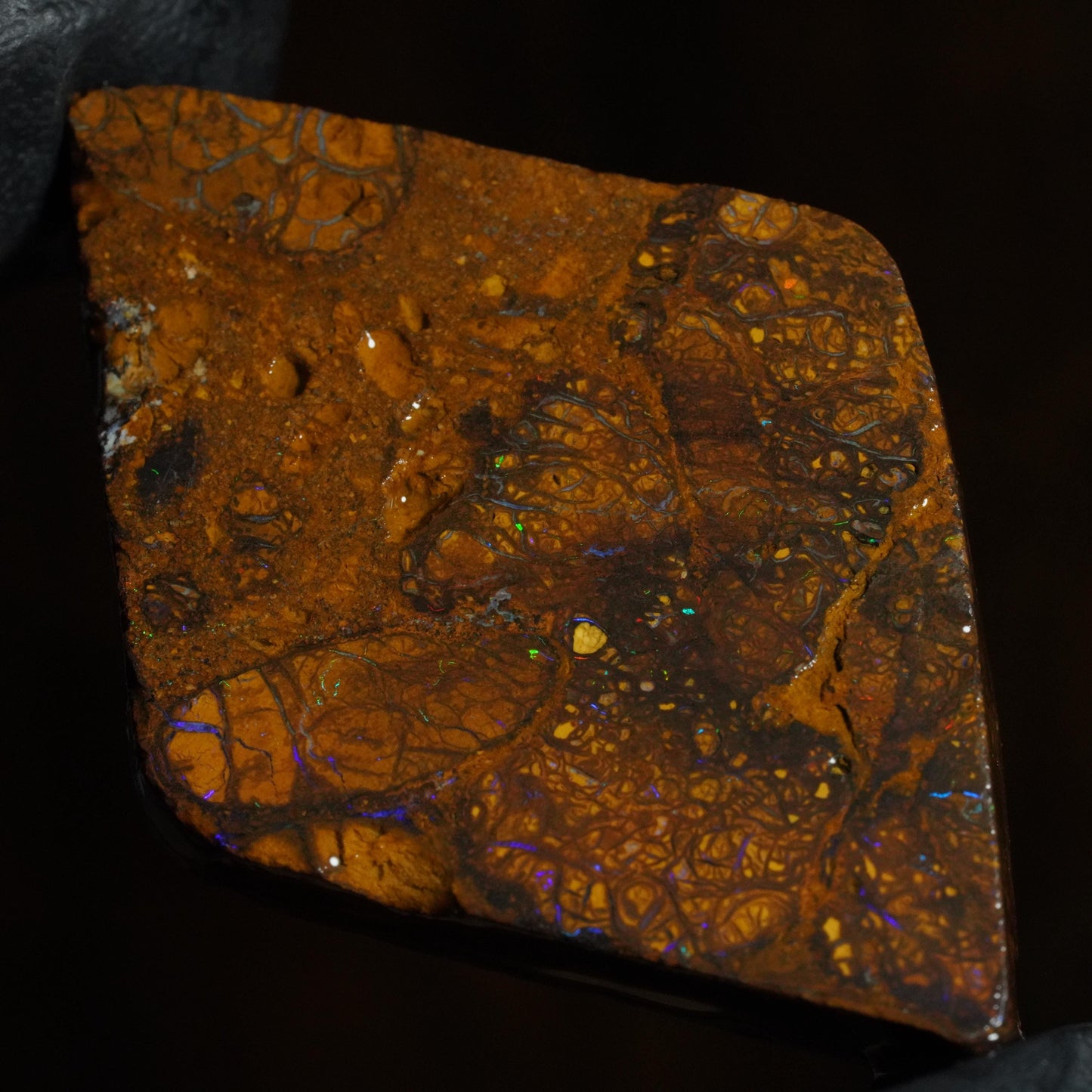 Boulder Opal Slab
