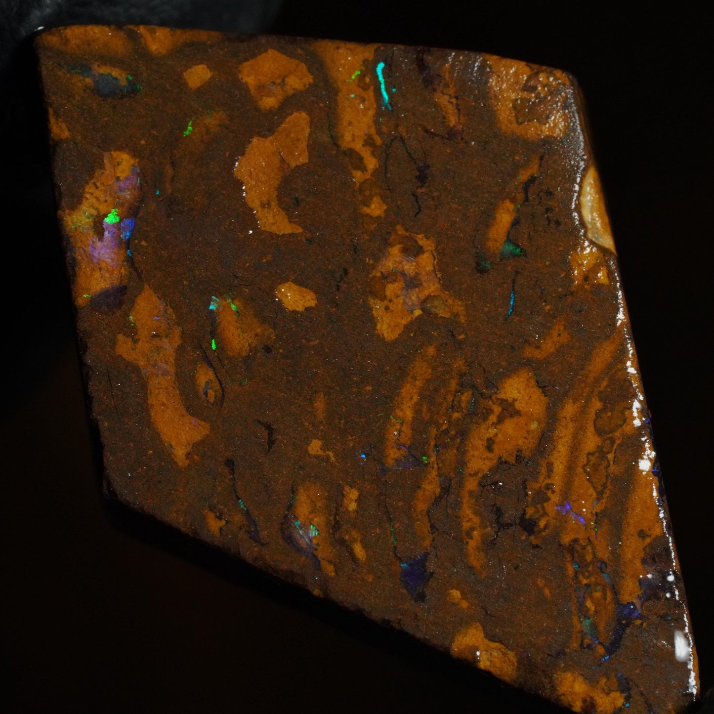 Boulder Opal Slab