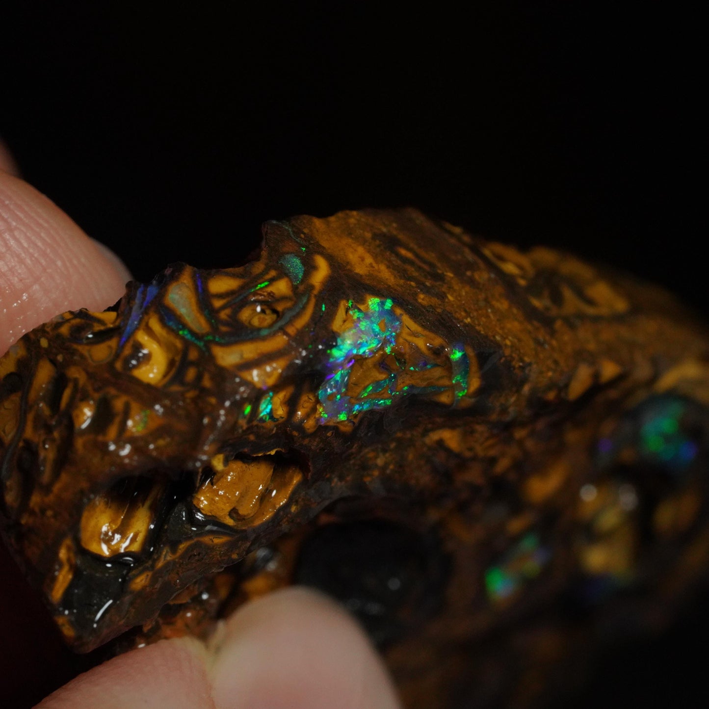 Boulder Opal Slab